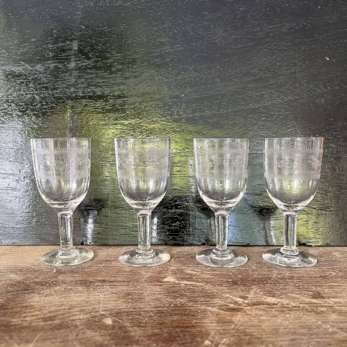 Verres à pied