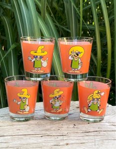 Humorous shot glasses