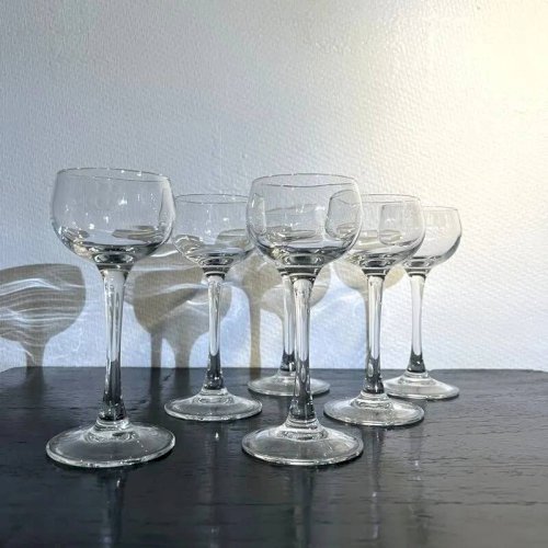 Verres à vin de Savoie vintage