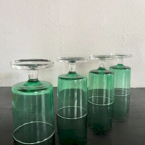 Verres Cavalier vert émeraude