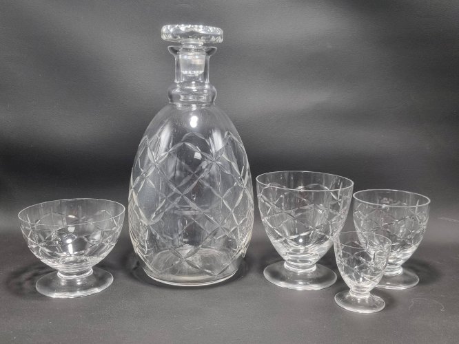 Verres Daum Nancy France