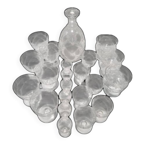 Verres Daum Nancy France