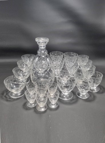 Verres Daum Nancy France