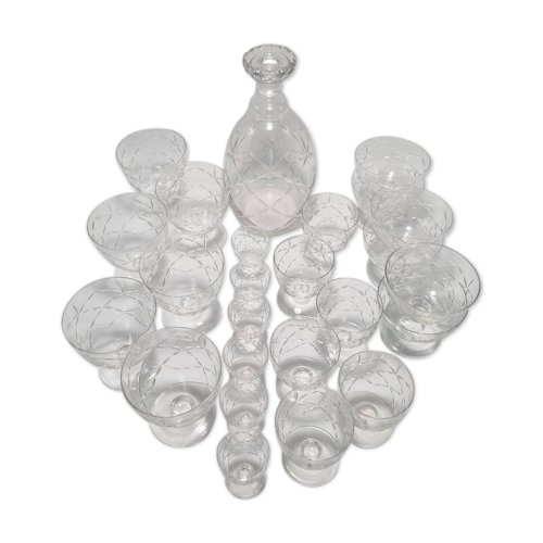 Verres Daum Nancy France