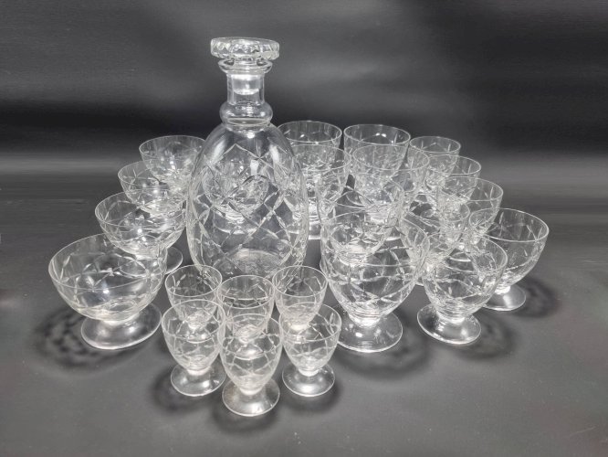 Verres Daum Nancy France