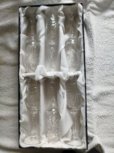Verres en cristal 