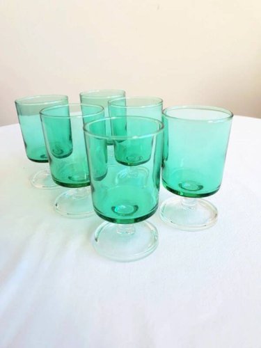 Verres Luminarc vintage