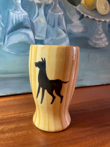 Verre/Vase Vallauris Grandjean