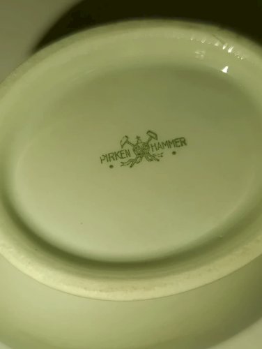 verseuse art deco pirkenhammer en bon etat