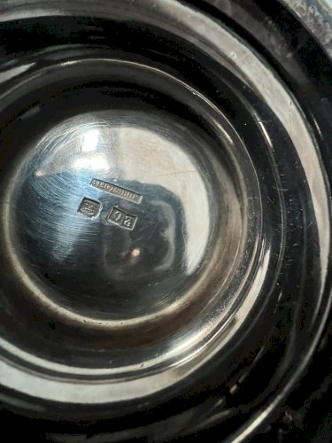 Verseuse en métal argenté de la maison Christofle XX siècle