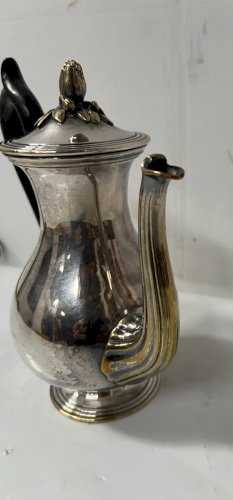 Verseuse en métal argenté de la maison Christofle XX siècle