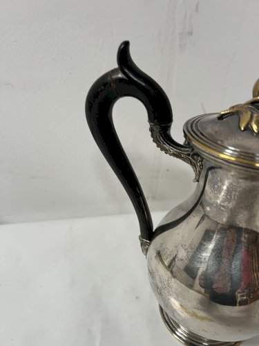 Verseuse en métal argenté de la maison Christofle XX siècle