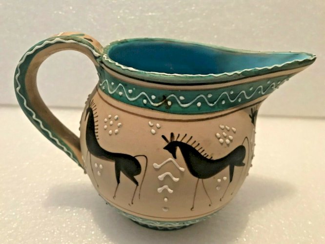 verseuse pottery alma deruta italy ceramics année 60 vintage