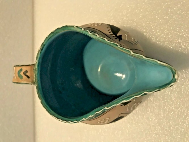 verseuse pottery alma deruta italy ceramics année 60 vintage