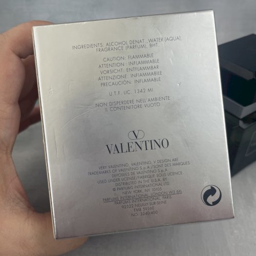 VERY VALENTINO 100ml EDT eau de toilette pour homme vapo spray avec boite