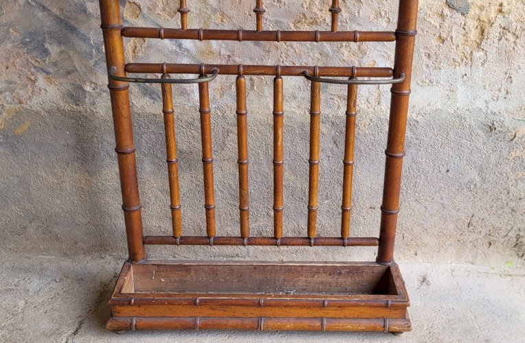 Vestiaire dentrée Porte manteau Bambou