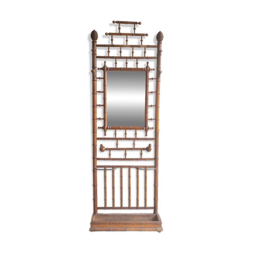 Vestiaire dentrée Porte manteau Bambou