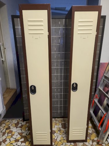 vestiaire douvrier vintage