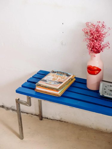 Victor, le banc en bois Guariche N°16