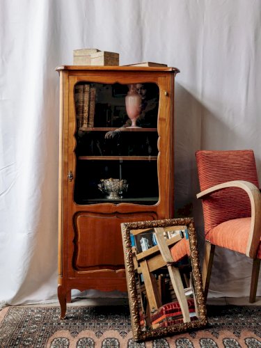 Victoria, la vitrine en bois clair N°91