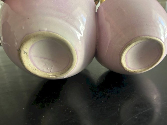 vide poche coeur en faïence de Louviers