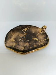 vide poche -coupelle en ceramique style leon pointu en bon etat