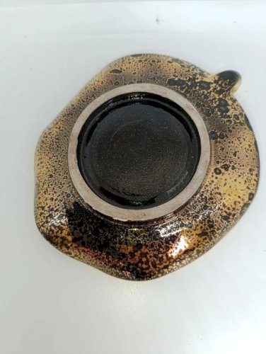 vide poche -coupelle en ceramique style leon pointu en bon etat