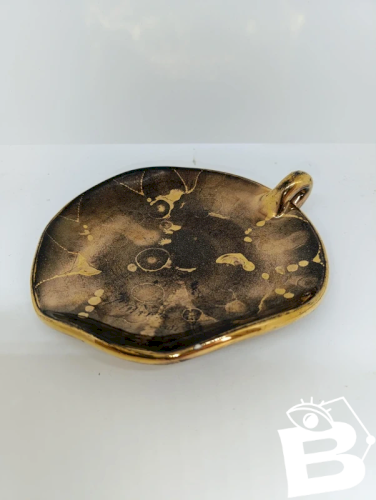 vide poche -coupelle en ceramique style leon pointu en bon etat