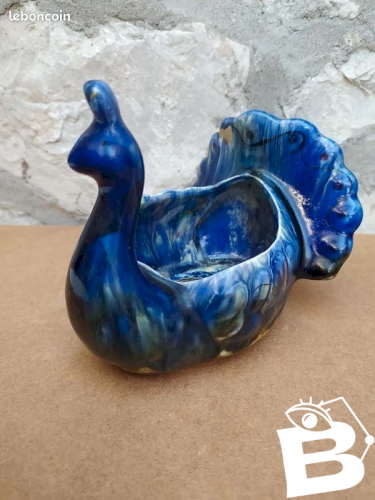Vide poche design (poule?) signé des gres du morvan en bel etat