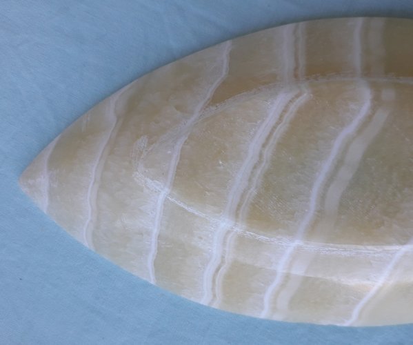 Vide poche en albâtre