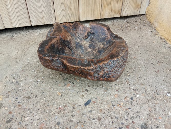 Vide poche en bois ancien