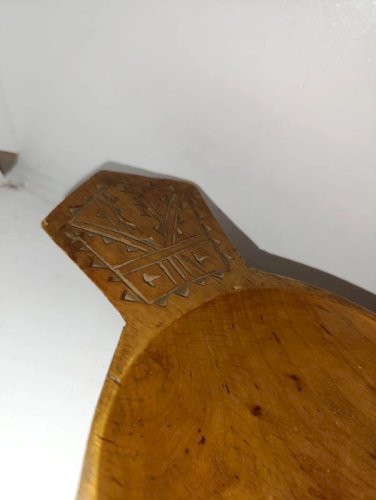 vide poche en bois sculpté en forme de canard en bon etat