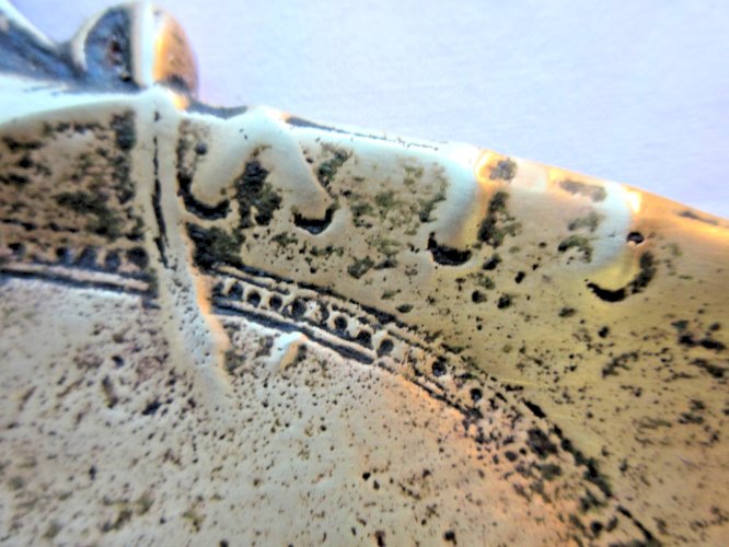 Vide-poche en bronze doré, soulier de femme, vers 1900