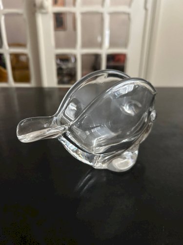 vide poche en cristal poisson