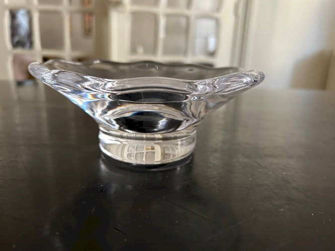 Vide poche en cristal