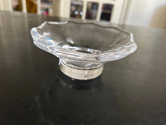 Vide poche en cristal