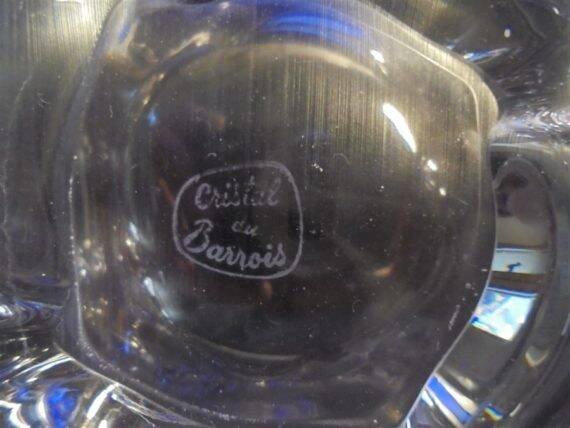 Vide poche en cristal