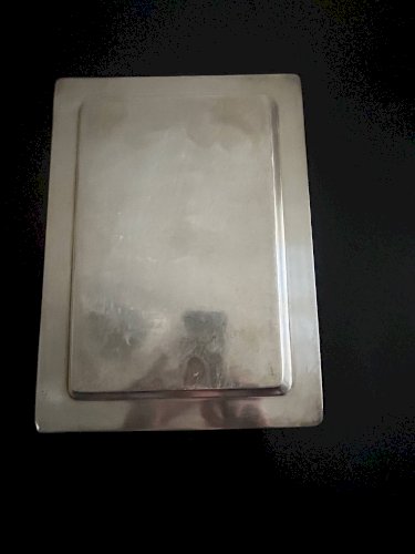 Vide poche en métal argenté Ercuis