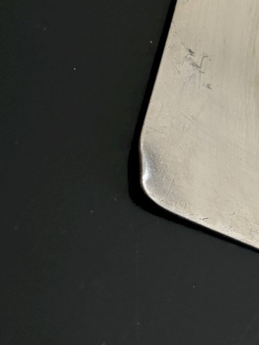 Vide poche en métal argenté Ercuis