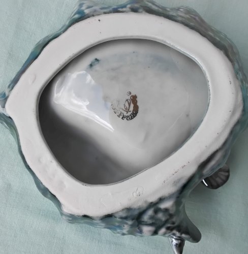 Vide-poche en porcelaine oiseau