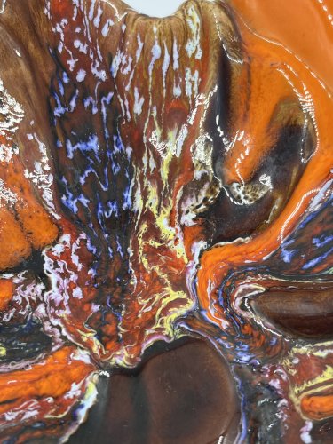 Vide poche feuille dautomne Vallauris