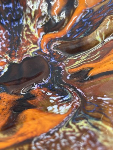 Vide poche feuille dautomne Vallauris