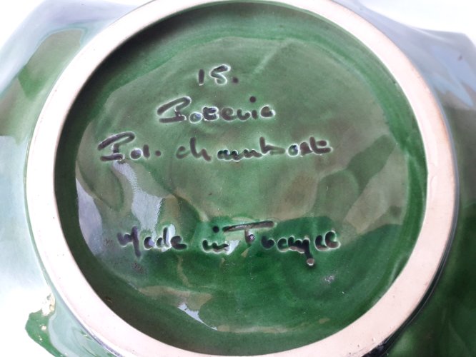 Vide poche feuille Pol Chambost
