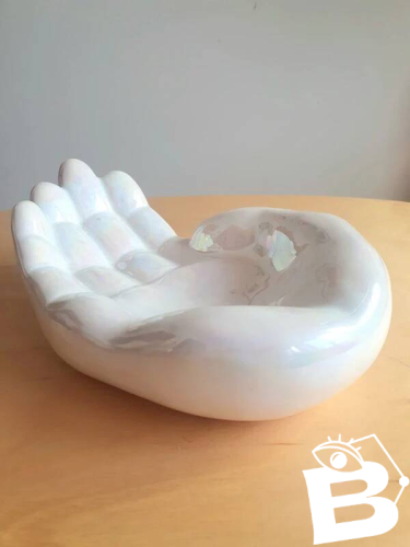 Vide poche main en céramique vintage