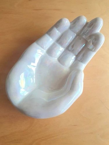 Vide poche main en céramique vintage