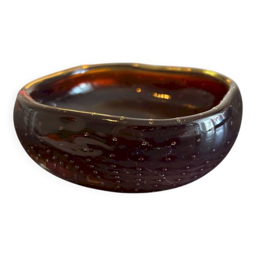 Vide poche Murano rouge et jaune