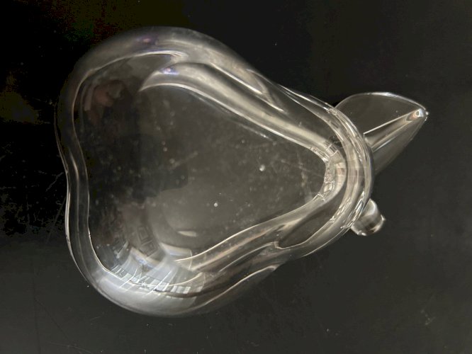 vide poche poire en cristal