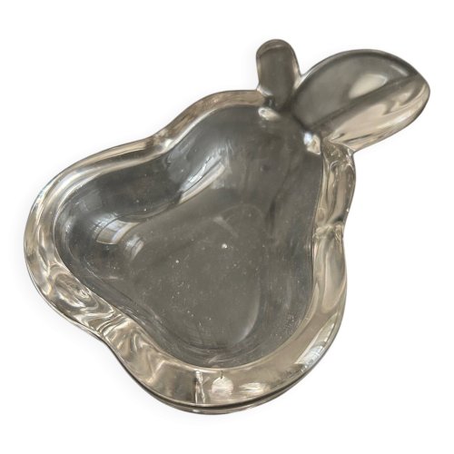 vide poche poire en cristal