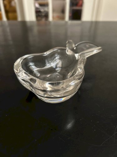 vide poche poire en cristal