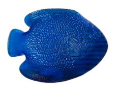 Vide poche : poisson bleu